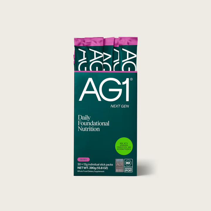 AG1 Daily Greens Powder – Ultimate Daily Whole Food Sourced All in One Greens Supplement Powder