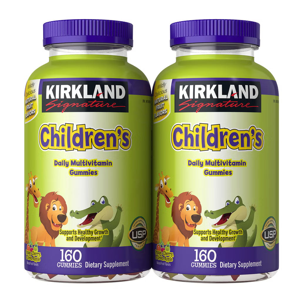 Kirkland Signature Children's Multivitamin, 320 Gummies (2 Pack of 160)