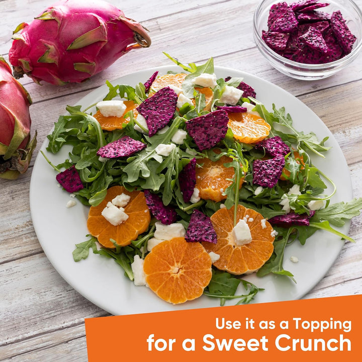 Yammy Dried Dragon Fruit Chips – Healthy Snack