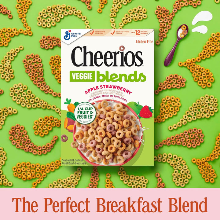 Cheerios Veggie Blends Breakfast Cereal | Gluten-Free