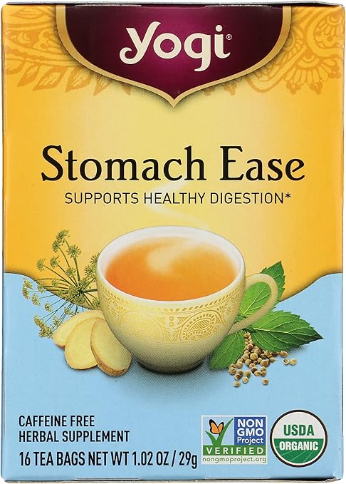 Yogi Stomach Ease Herbal Tea Bags - 29g