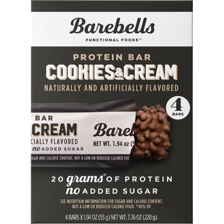 Barebells Nutrition Bars, Protein Bars - 7.76oz/4pk