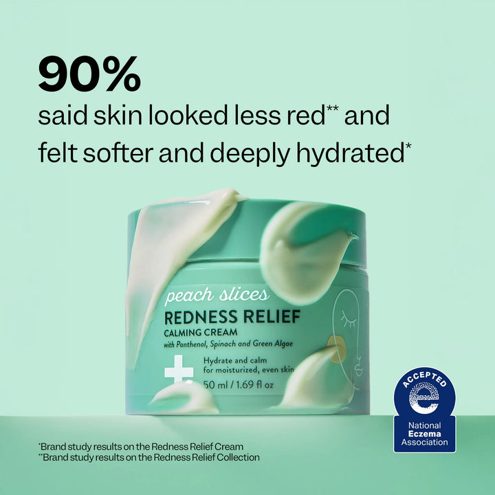 Peach Slices Redness Relief Calming Face Cream 50ml – Hydrating & Soothing for All Skin Types