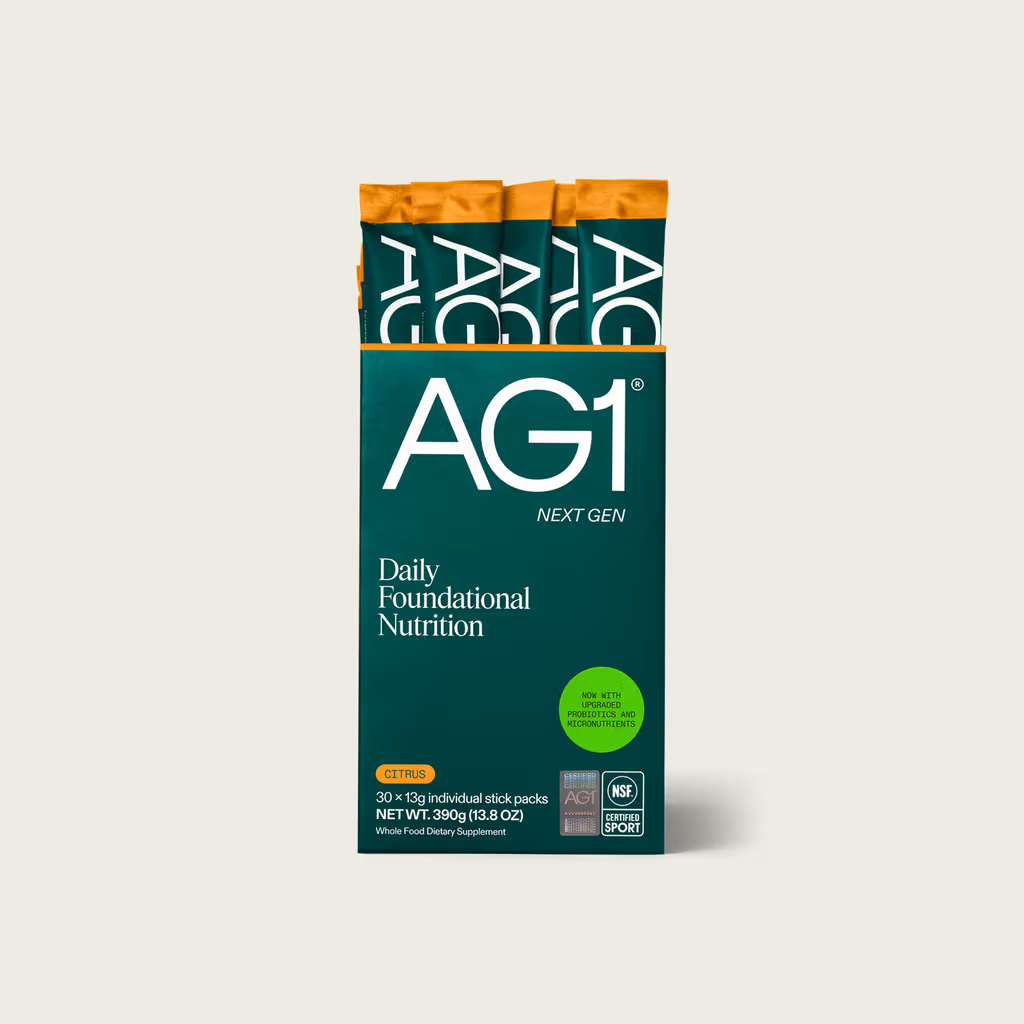 AG1 Daily Greens Powder – Ultimate Daily Whole Food Sourced All in One Greens Supplement Powder