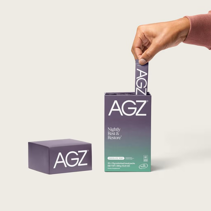 AGZ Nightly Drink | Relaxation Blend with Adaptogens & Minerals | Melatonin-Free | 330 ml