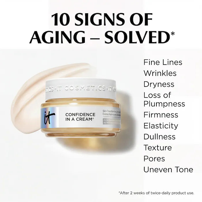 IT Cosmetics Confidence in a Cream Anti-Aging Hydrating Moisturizer - 60ml - 2.03 oz