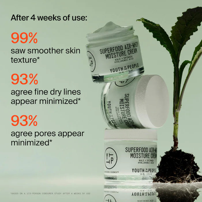 Youth To The People Superfood Air-Whip Lightweight Face Moisturizer - 59ml- 2oz