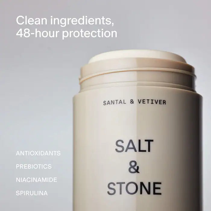 Salt & Stone - Santal & Vetiver Extra-Strength Aluminum-Free Deodorant (2.6 oz)