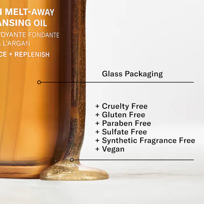 Josie Maran Argan Melt-Away Makeup Removing Cleansing Oil, 150ml, 5oz