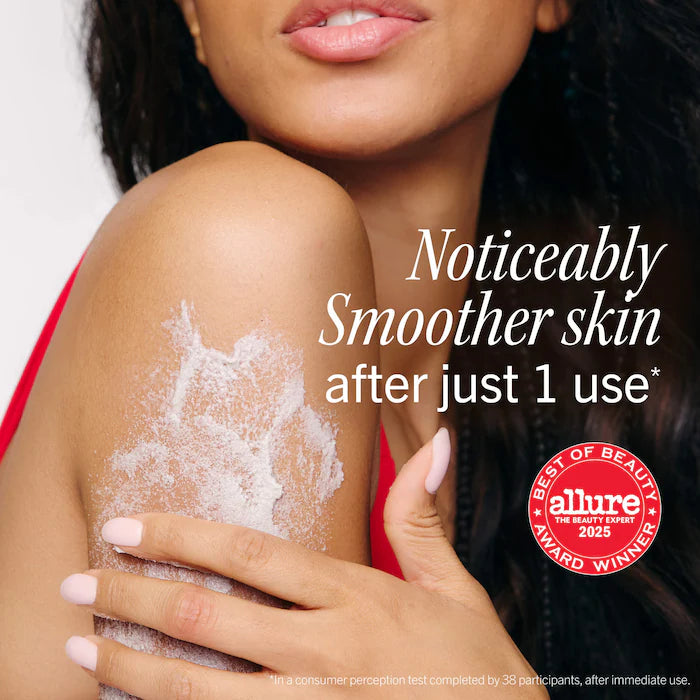 First Aid Beauty KP Bump Eraser Body Scrub with 10% AHA, Original, 226g