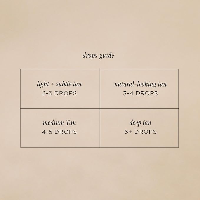 +Lux Unfiltered N°12 Face Tanning Drops - Fragrance Free Bronzing Drops